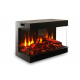 Coza Series 70 cm 3-Sided Electric Fireplace