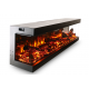 Coza Series 170 cm 3-Sided Electric Fireplace