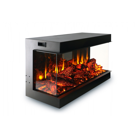 Coza Series 90 cm 3-Sided Electric Fireplace
