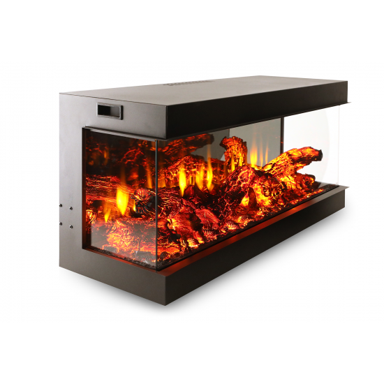 Coza Series 110 cm 3-Sided Electric Fireplace